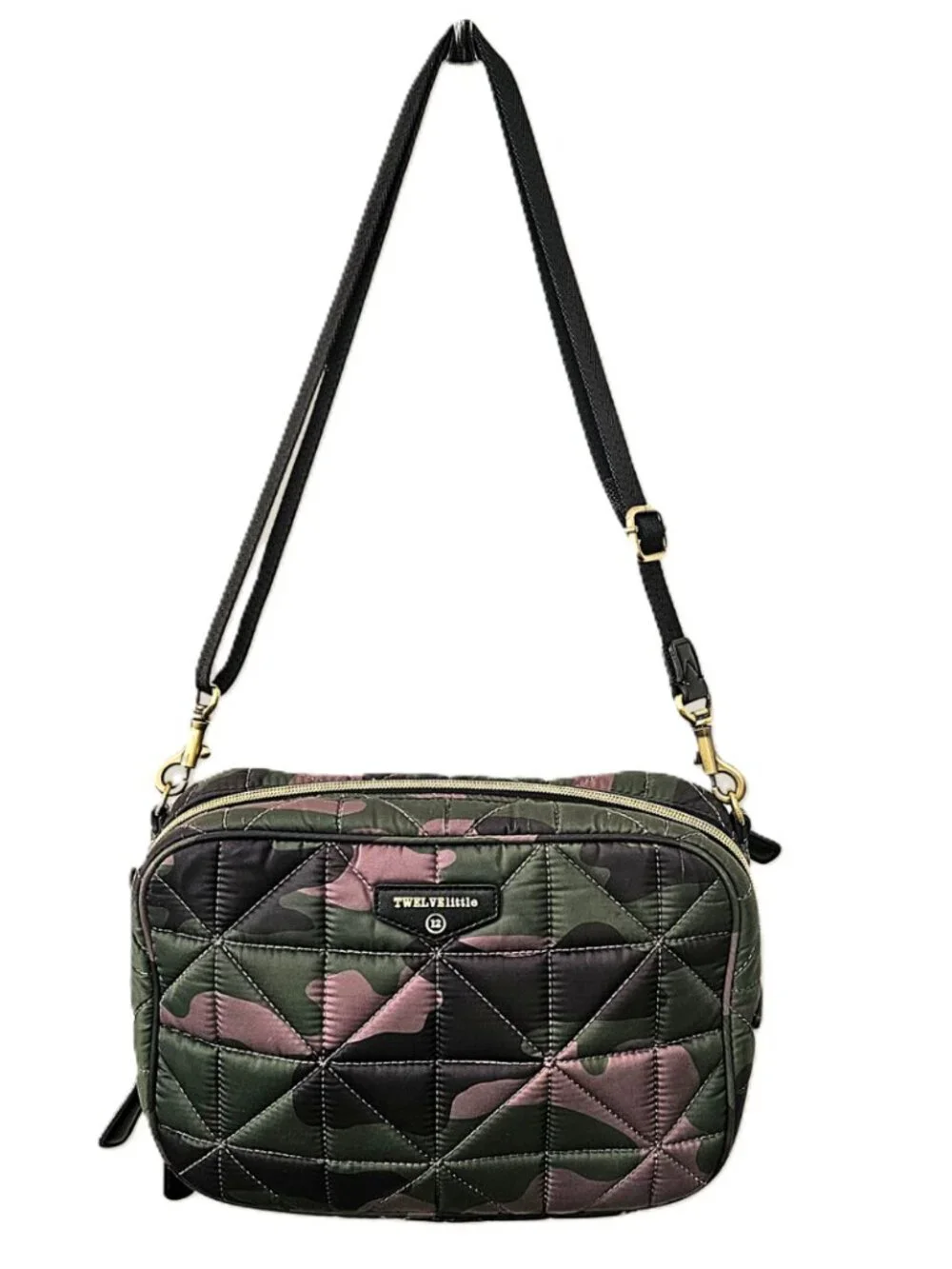 TWELVElittle Camo Diaper Clutch 3.0 Crossbody Changing Pad
